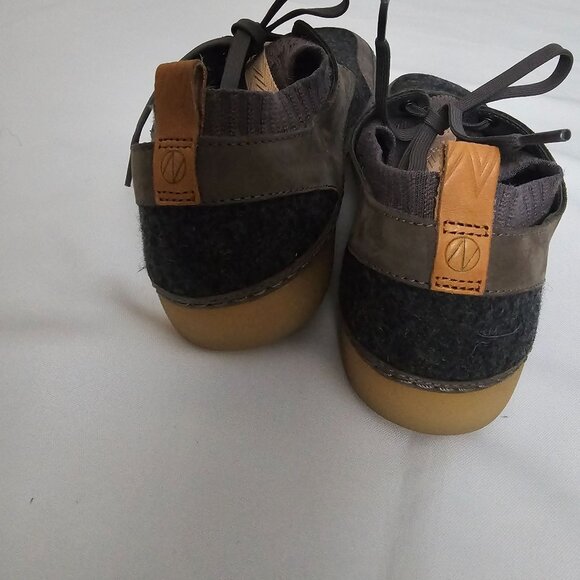 Clarks Nature Women's Dark Gray Combi Lace-Up Trainers Sneakers Size US 9M - Picture 11 of 15